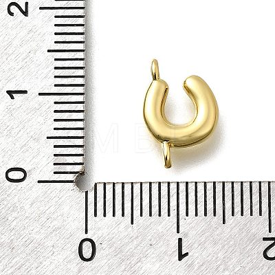 Brass Connector Charms KK-P295-01G-U-1