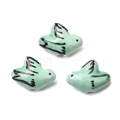 Handmade Porcelain Beads PORC-A034-06D-1