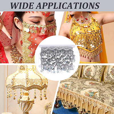 Polyester Sewing Ornament DIY-CY0003-23A-1
