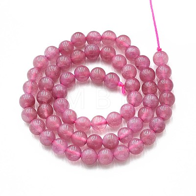 Natural Quartz Beads Strands G-N355-6mm-70-1