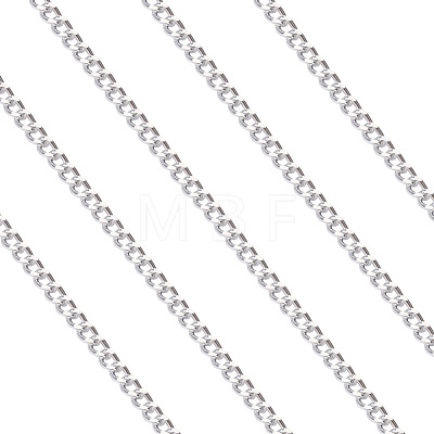 Aluminium Curb Chains X-CHA-T001-19S-1