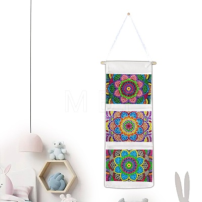 Creative Diamond Painting Hanging Storage Bag Set PW-WG19882-01-1