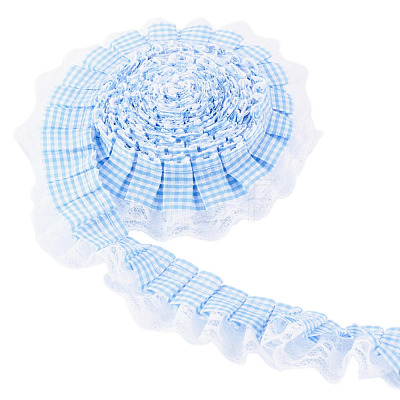 12.5 Yards Polyester Pleated Ribbon OCOR-TA0003-84D-1