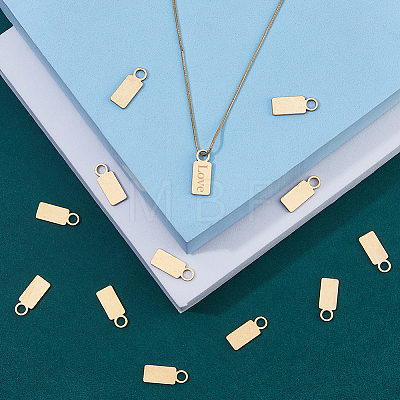 50Pcs Brass Pendants KK-DC0004-21-1