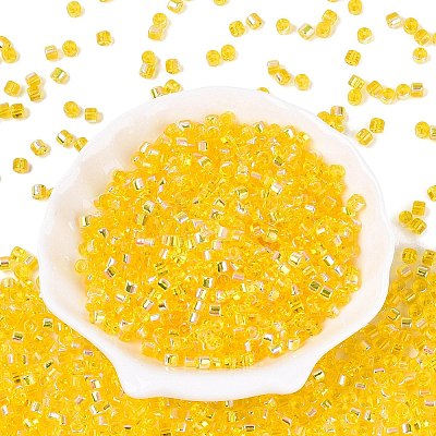 FGB Transparent Colours Glass Seed Beads SEED-Q040-07A-B03-1