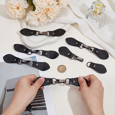 6Pcs PU Leather Buckles DIY-CY0003-97-1