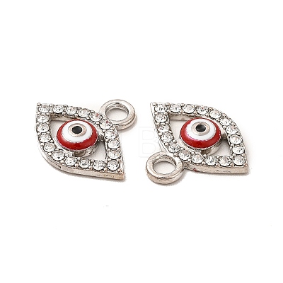 Alloy Rhinestone Enamel Pendants ENAM-M053-04P-1