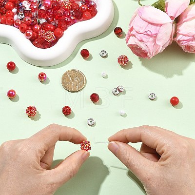 200 Pcs DIY Beads Findings Kits DIY-CJ0003-47-1