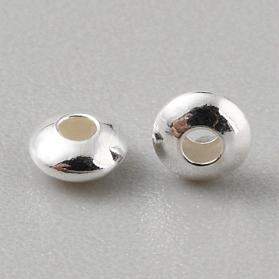 925 Sterling Silver Spacer Beads LS-STER-WH0015-01A-S-1