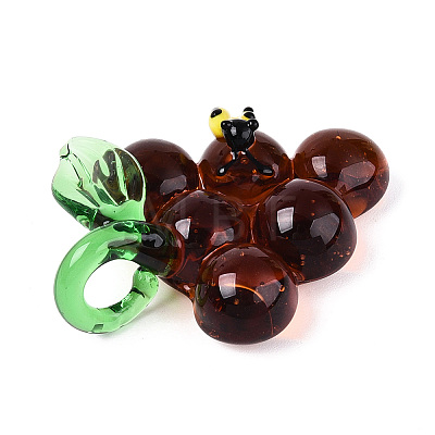 Handmade Lampwork Pendants LAMP-N034-14D-1