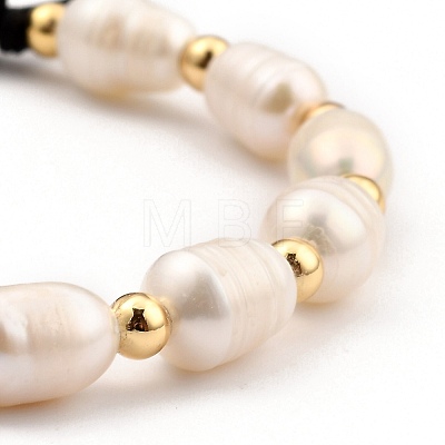 Adjustable Nylon Thread Braided Beads Bracelets BJEW-JB05382-02-1