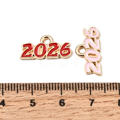 Alloy Enamel Pendants ENAM-D319-01KCG-01-1