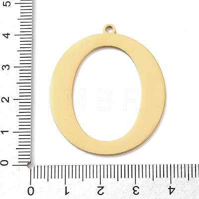 304 Stainless Steel Pendants STAS-C157-01G-O-1