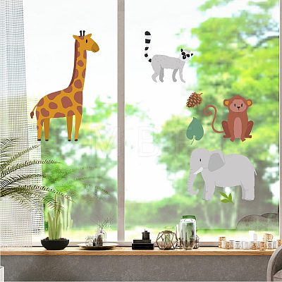 PVC Window Sticker DIY-WH0435-005-1