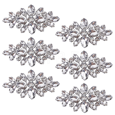 Glass Rhinestone Ornament Accessories DIY-WH0308-990A-1