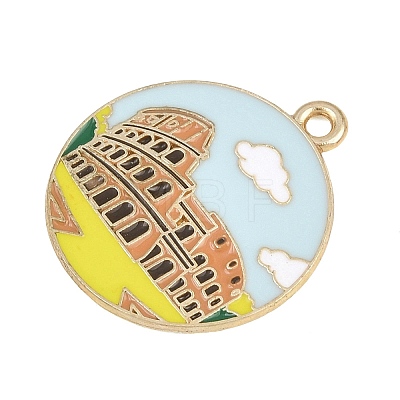 Alloy Enamel Pendants LS-FIND-E054-06B-1