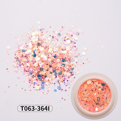Shiny Nail Art Glitter Flakes MRMJ-T063-364I-1