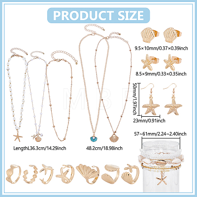 Jewelry Sets SJEW-ME0001-10-1
