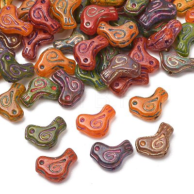 Handmade Lampwork Beads LA-CBAD2DB-06-1