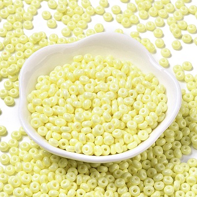 Baking Paint Glass Seed Beads SEED-B001-02A-13-1