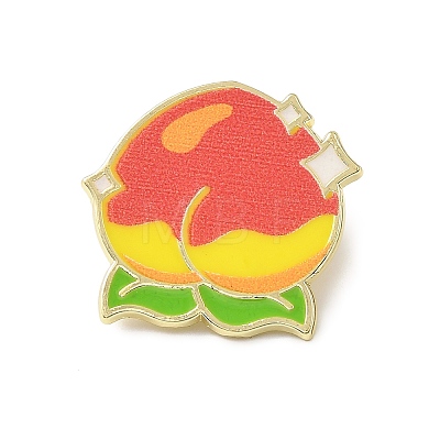Fruit Enamel Pin LS-JEWB-K018-31D-G-1