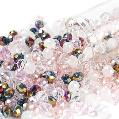 500Pcs 5 Colors Mixed Styles Glass Beads EGLA-LS0001-03-1