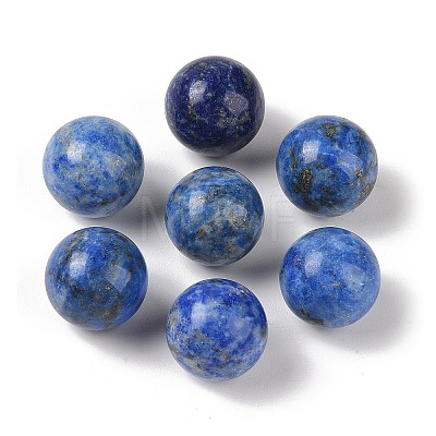 Natural Lapis Lazuli No Hole Sphere Beads G-K353-04D-10-1