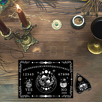 Pendulum Dowsing Divination Board Set DJEW-WH0324-048-1