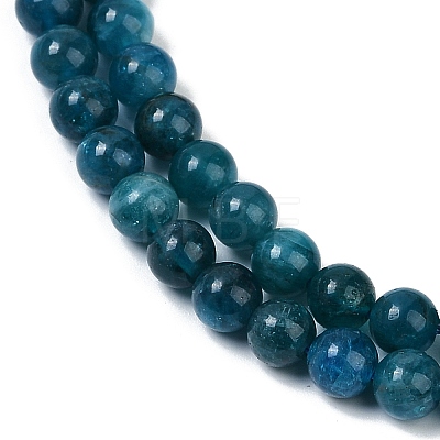 Natural Apatite Beads Strands G-D856-01-6mm-03-1