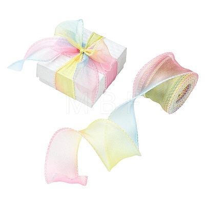 Polyester Organza Ribbon SRIB-FZC0001-001B-1
