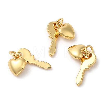 Eco-Friendly Brass Pendants LS-KK-M246-20G-1