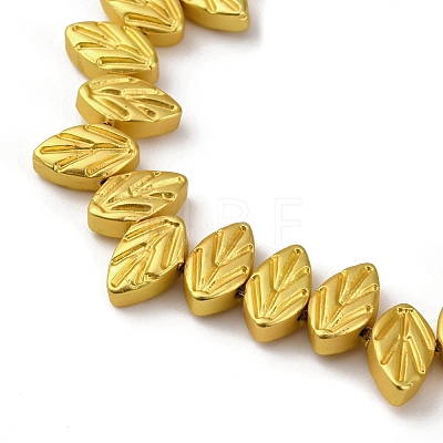 Electroplate Glass Beads Strands EGLA-H109-10H-1