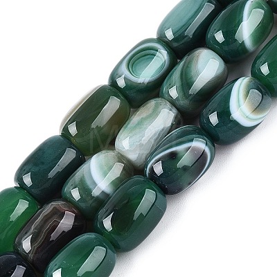 Natural Agate Beads Strands G-N356-02B-12-1