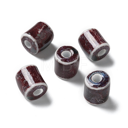 Handmade Porcelain Beads X1-PORC-L080-I06-1