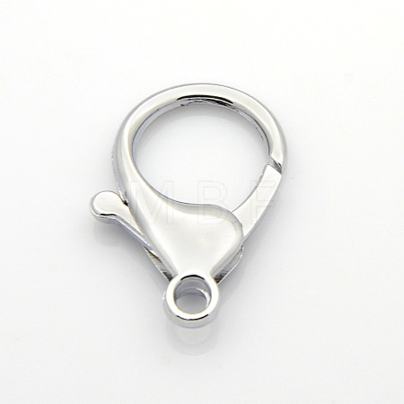 Zinc Alloy Large Lobster Claw Clasps X-PALLOY-O040-01-1