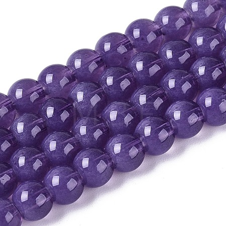 Transparent Glass Imitation Cat Eye Beads Strands GLAA-Q110-01A-03-1