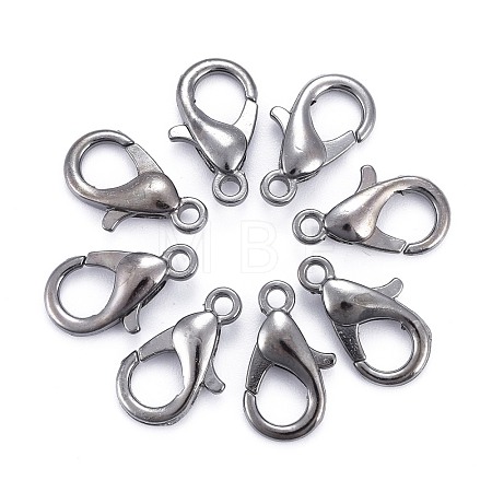 Zinc Alloy Lobster Claw Clasps X-E105-B-1
