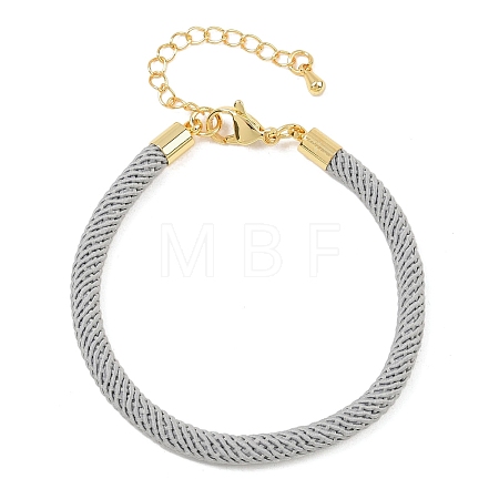 4.5MM Round Nylon Milan Cord Bracelet Making BJEW-I245-01G-27-1