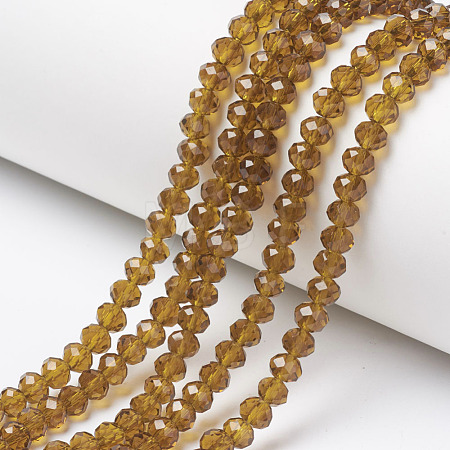 Glass Beads Strands EGLA-A034-T6mm-D02-1