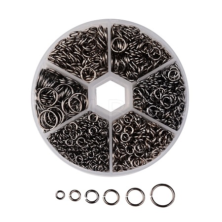 1 Box of Iron Open Jump Rings IFIN-MSMC010-04B-1