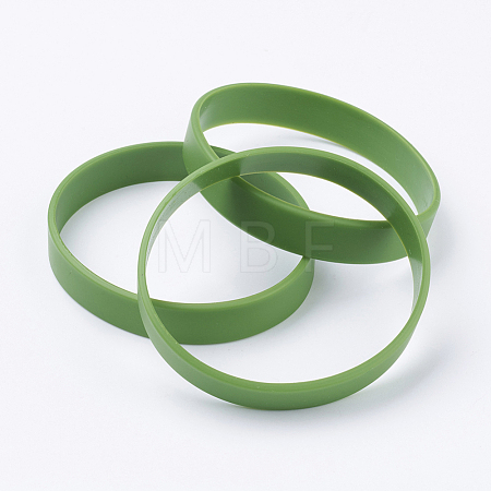 Silicone Wristbands Bracelets BJEW-J176-A-05-1