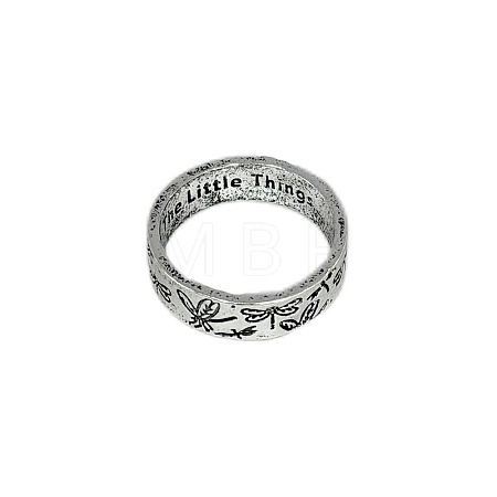 Dragonfly Pattern Alloy Finger Rings FS-WG51334-05-1