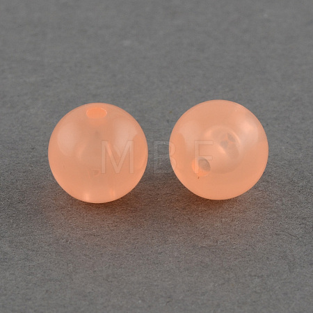 Imitation Jelly Acrylic Beads SACR-R836-8mm-01-1