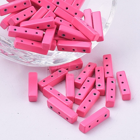 Spray Painted Alloy Multi-Strand Links PALLOY-G268-M01-102-1