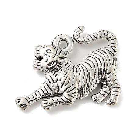 Tibetan Style Alloy Pendants TIBE-Q098-07B-1
