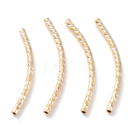 Brass Tube Beads X-KK-Y003-86D-G-1