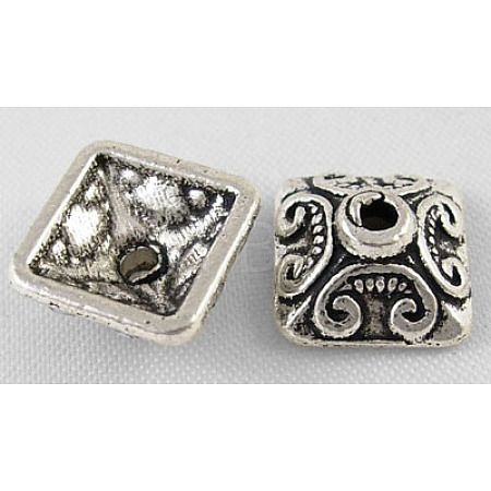 Tibetan Style Alloy Caps LS-LF0893Y-NF-1