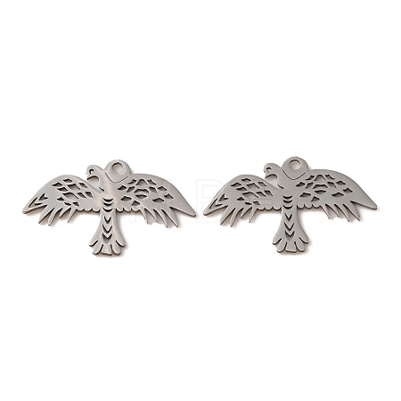 Non-Tarnish 304 Stainless Steel Pendants STAS-D050-05P-1
