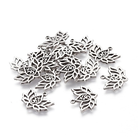 Tibetan Style Alloy Pendants X-TIBE-S301-008TAS-NR-1