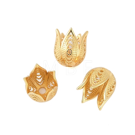 925 Sterling Silver Bead Caps STER-P060-12G-1